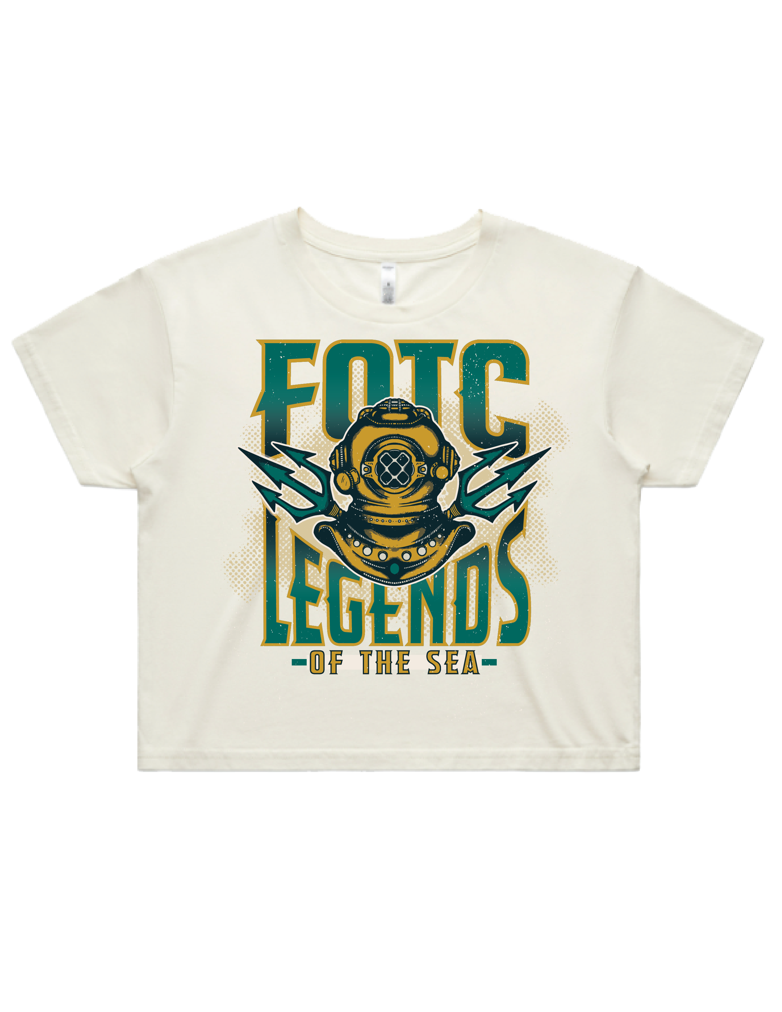 FOTC Legends Diver - Ecru - Crop - 4062